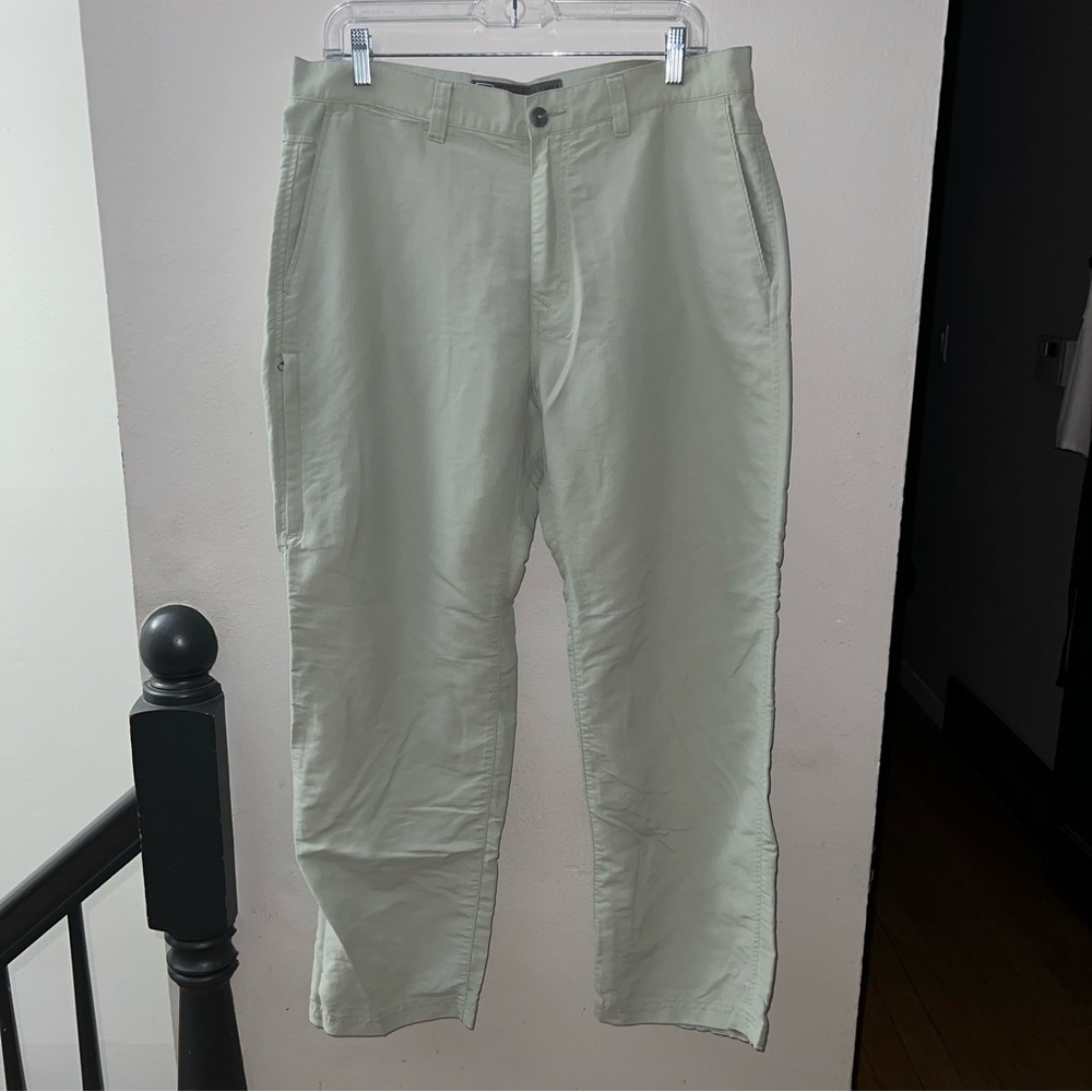 REI Men’s Nylon Outdoor Pants 34x30, Water-Resistant, Stretch, Zip Pockets